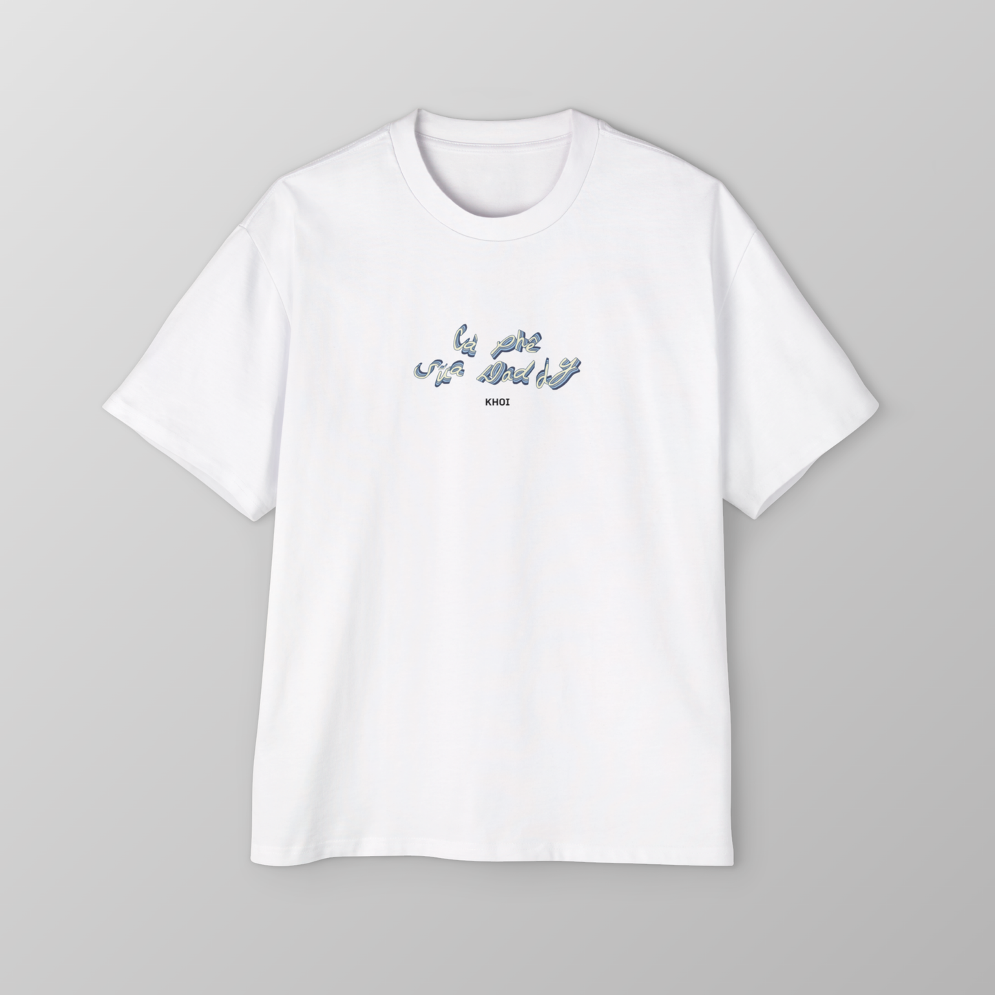 Khoi- Ca Phe Sua Daddy Heavy Tee