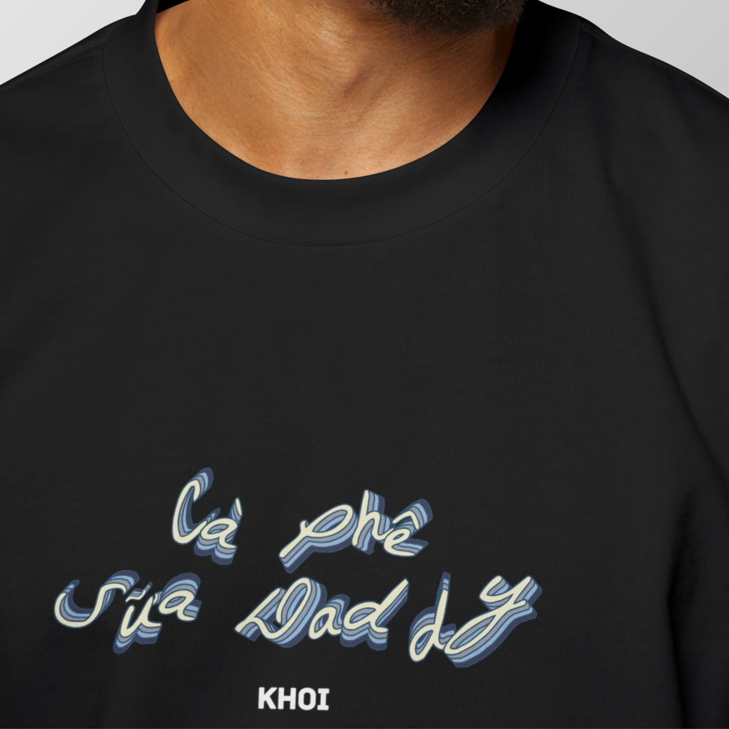 Khoi- Ca Phe Sua Daddy Heavy Tee