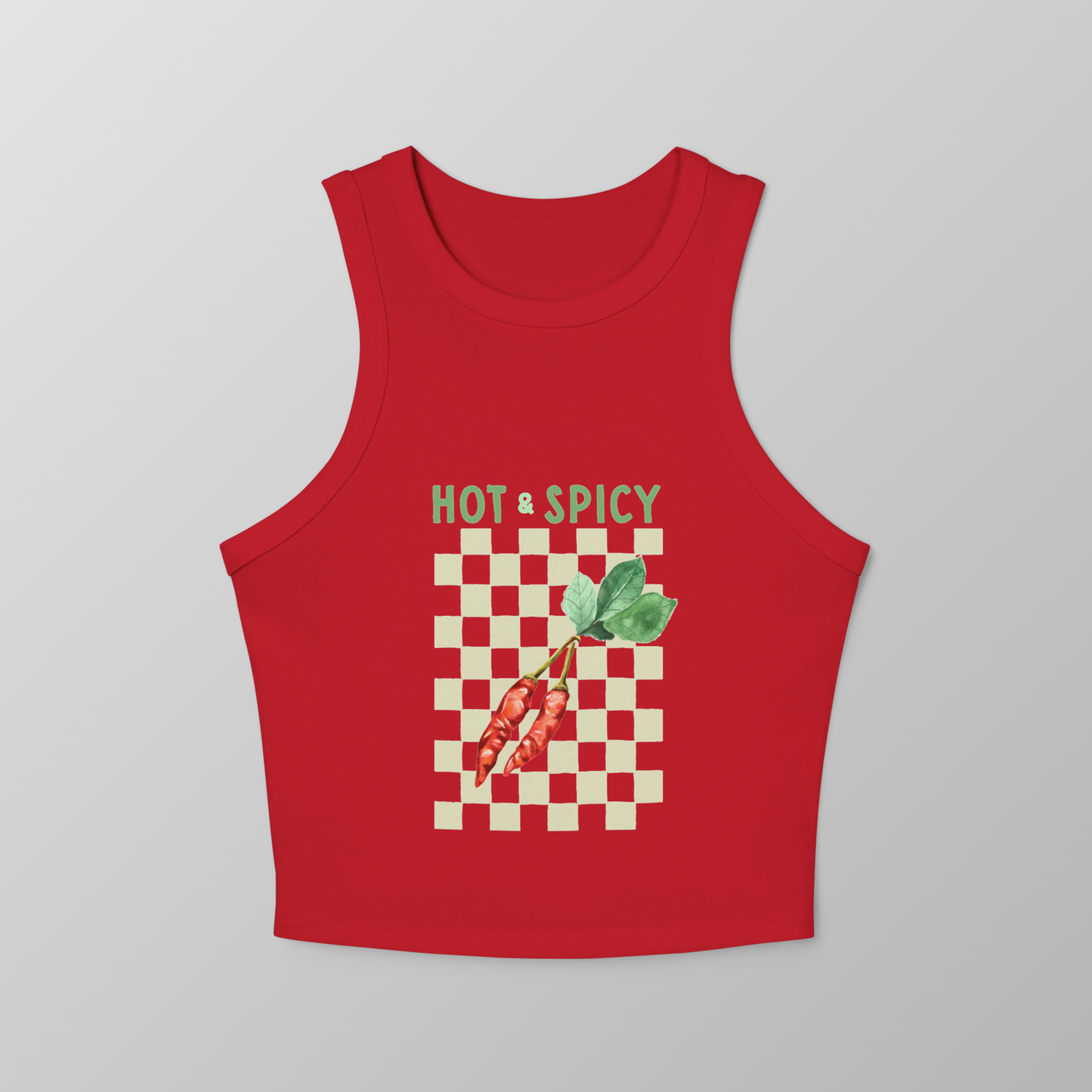 Khoi- Mangosteen/Passionfruit/Chili Pepper Graphic Tank Top (Women's)