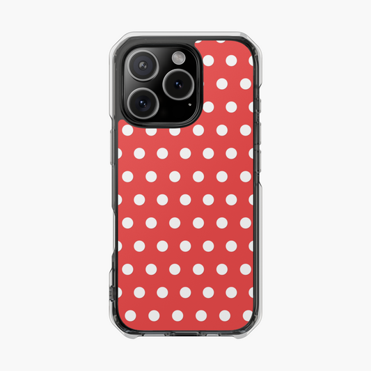 Pajama Series: Strawberry Polka Dotted Phone Case