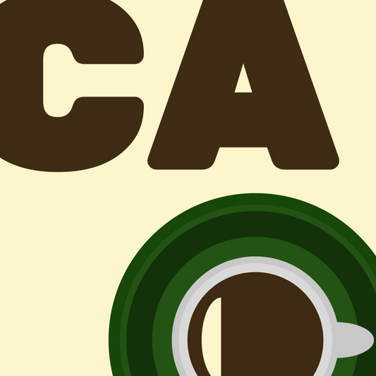 "Ca Phe" Wall Print