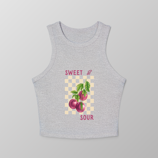 Khoi-  Mangosteen/Passionfruit/Chili Pepper Graphic Tank Top (Women's)
